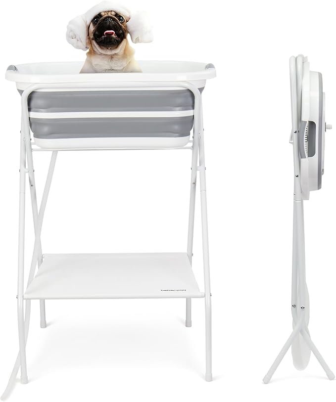 Bañera portátil para perros pequeños como el Jack Russell