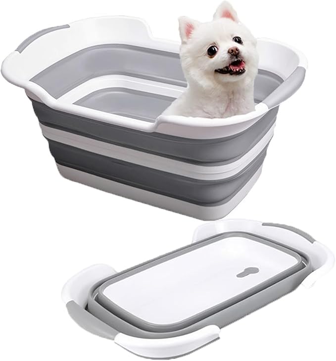 Bañera para bañar perros con frecuencia en casa