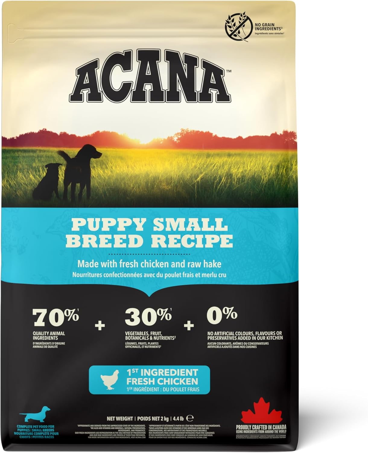 ACANA Puppy Small Breed, pienso para cachorros de raza pequeña