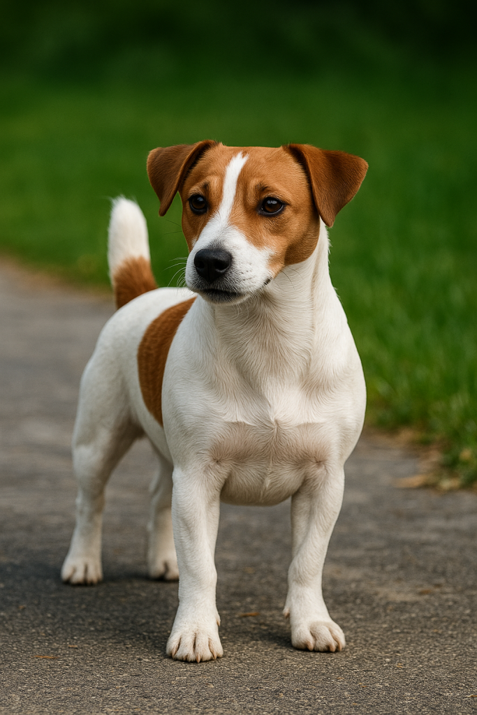 Jack Russell Terrier de pelo corto, línea australiana — ejemplar equilibrado y auténtico del estándar oficial