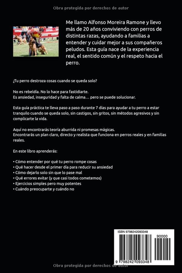 guía para perros que destrozan todo cuando se quedan solos