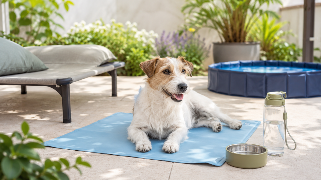 consejos para refrescar a tu perro en verano