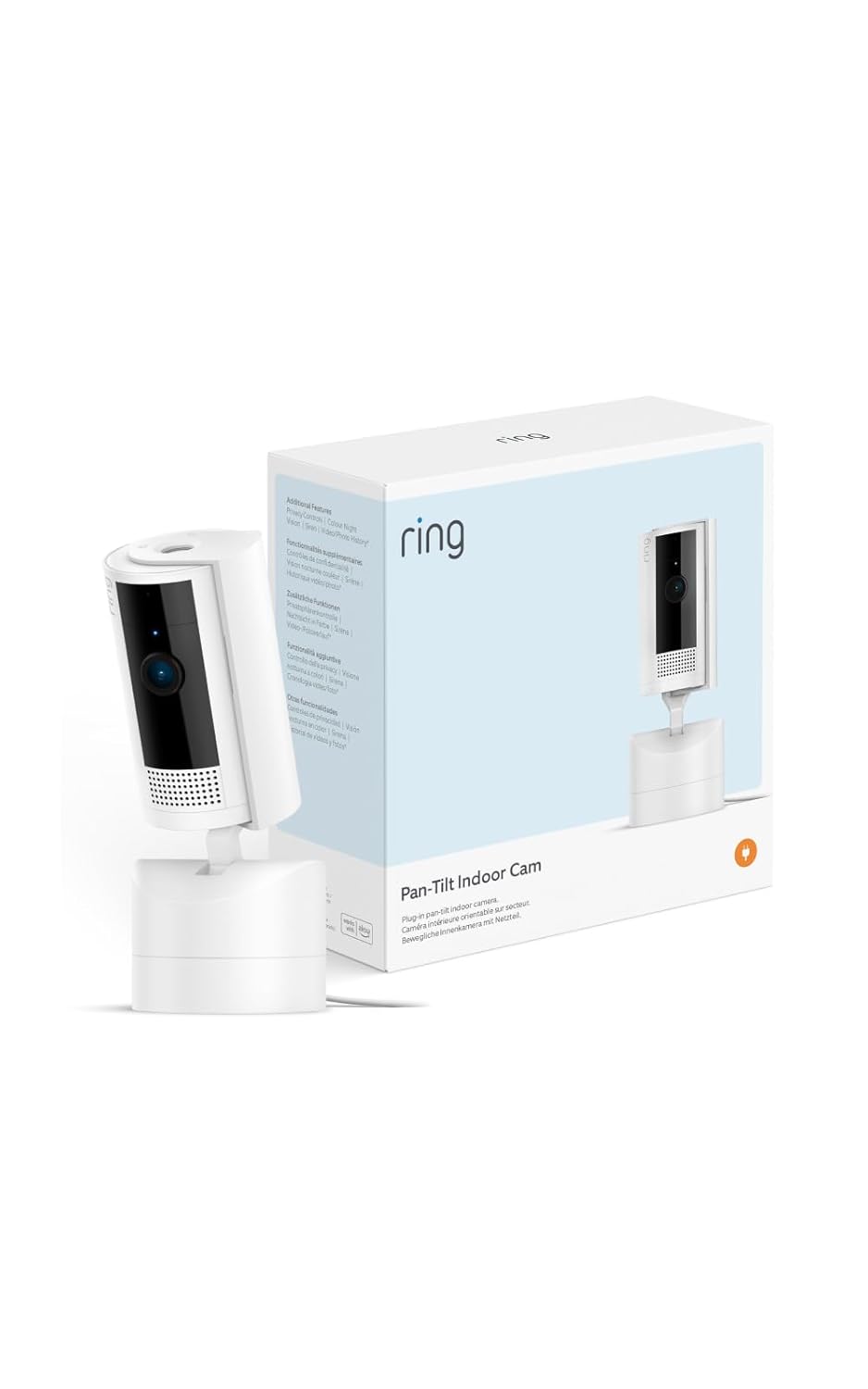 Ring Pan-Tilt Indoor Camera para vigilar perros desde Alexa y el móvil