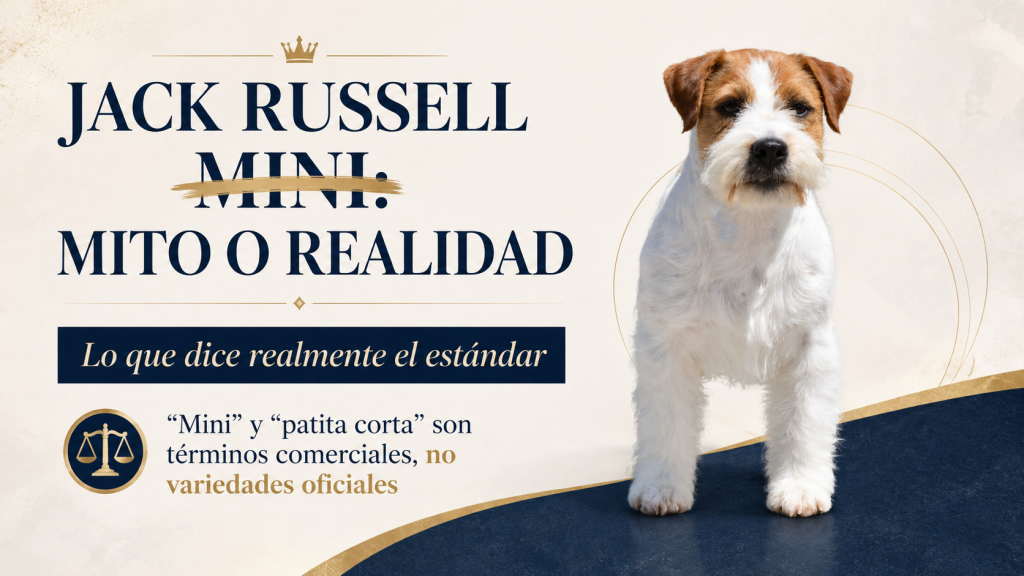 Jack Russell mini: mito o realidad según el estándar de la raza