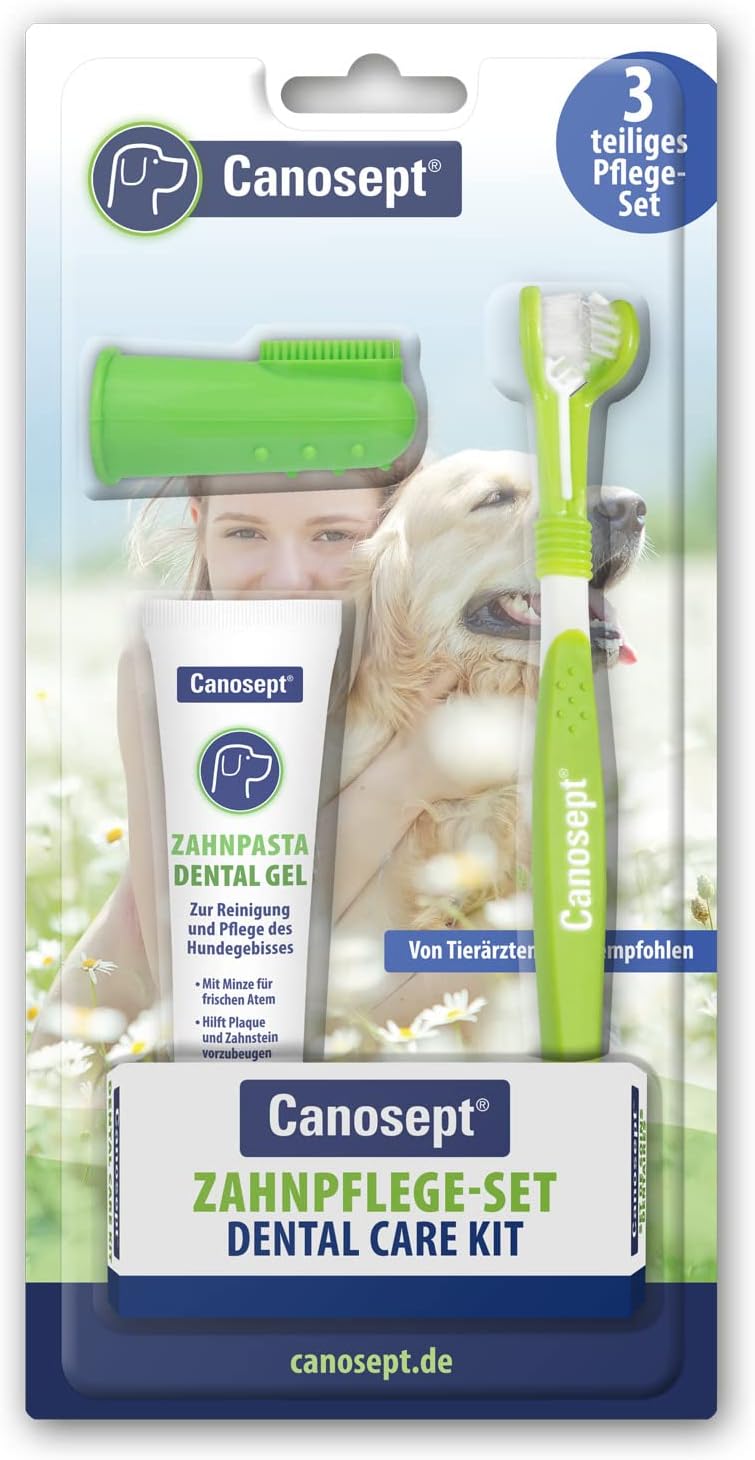 Kit de higiene dental Canosept para perros